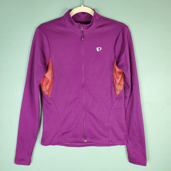 Pearl Izumi Select Women's Purple Full Zip Long Sleeve Track Jacket Size Medium - Picture 1 of 8